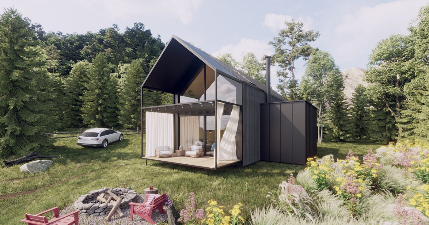 Architekti.sk | Modulárne chaty II., amfiteaterarchitekti Bratislava, domy od architektov, projekty domov 2025