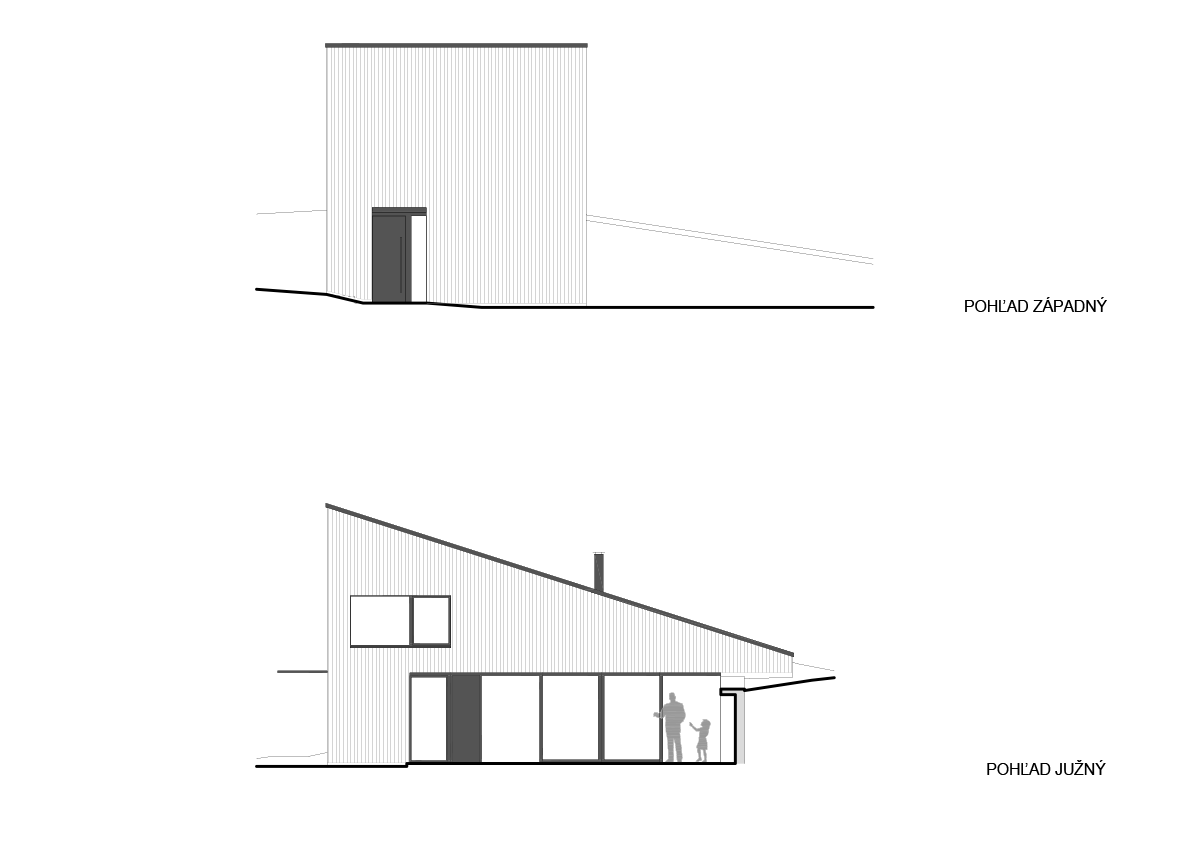 Architekti.sk | Chata v Lužnej, dizajn, najlepší designarchitektonická štúdia, rodinny dom
