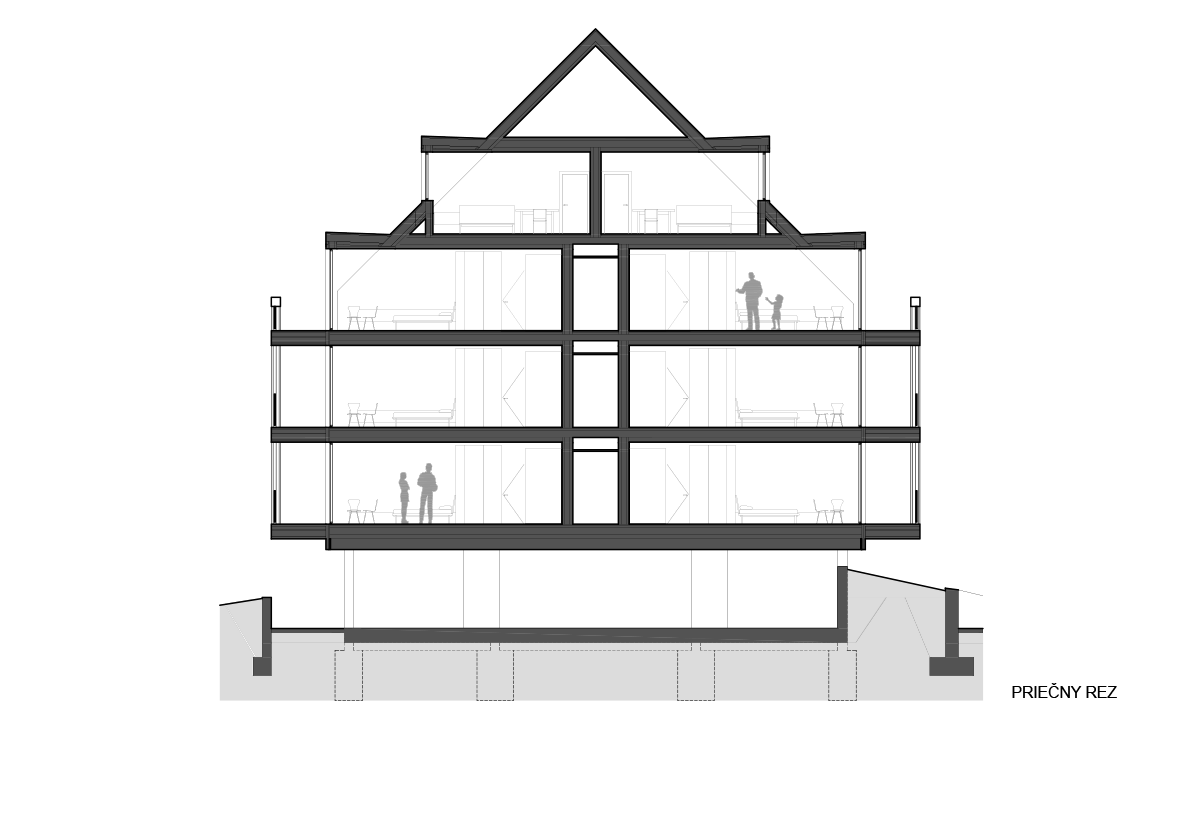 Architekti.sk | Apartmánové drevostavby I., moderné projekty domov, amfiteaterarchitekti Bratislava, projekty domov 2025