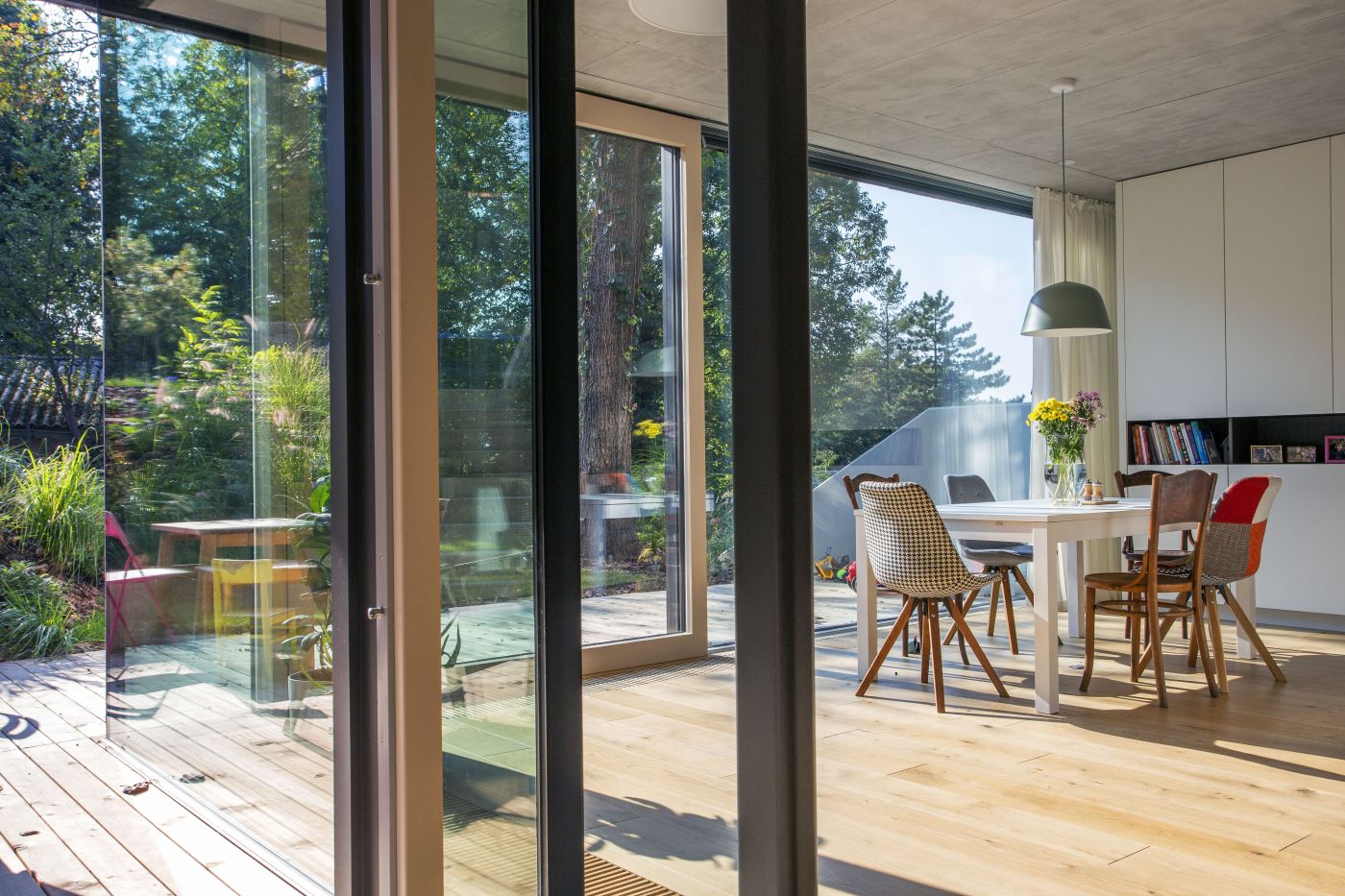 Architekti.sk | Dvojdom v lese, dizajn, urbanizmus, architektúra domu