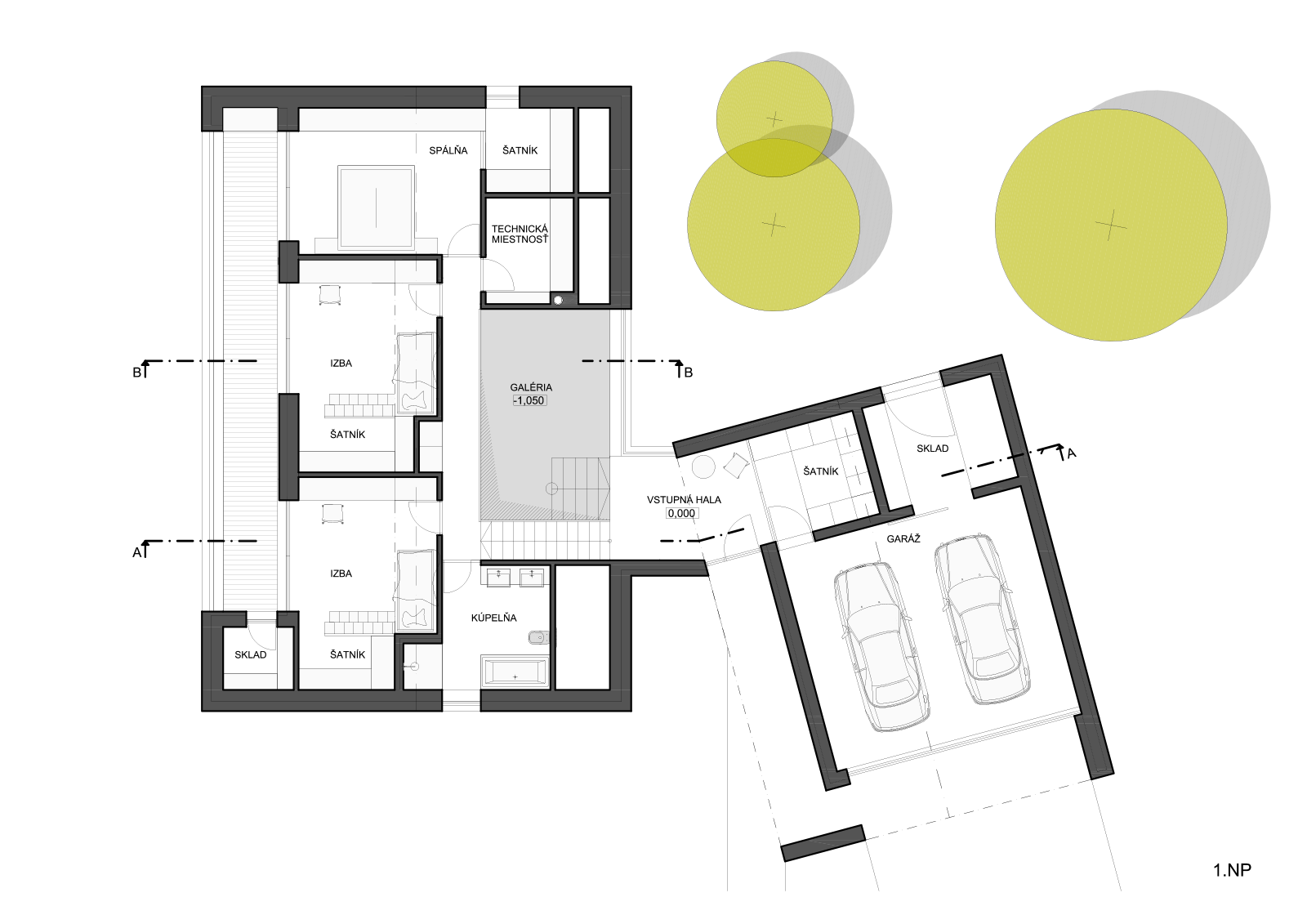 Architekti.sk | Dom s výhľadom na rieky, interiérovy dizajn, architektúra domu, rodinny dom