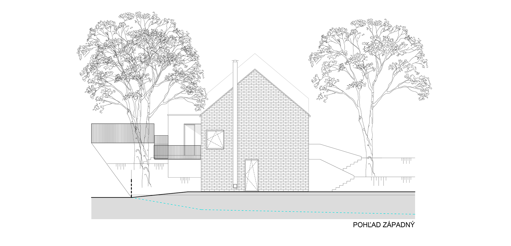 Architekti.sk | Dvojdom v lese, projekty domov s garážou, urbanizmus, architekti