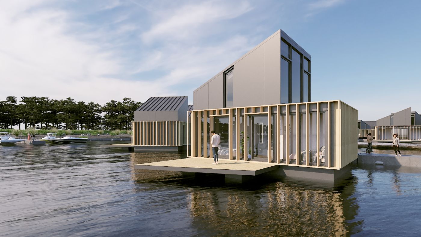 Architekti.sk | Modulárne chaty na vode, rodinny dom, urbanizmus, stavby