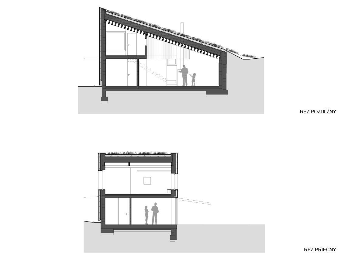 Architekti.sk | Chata v Lužnej, architekti, navrhy, architektúra domu