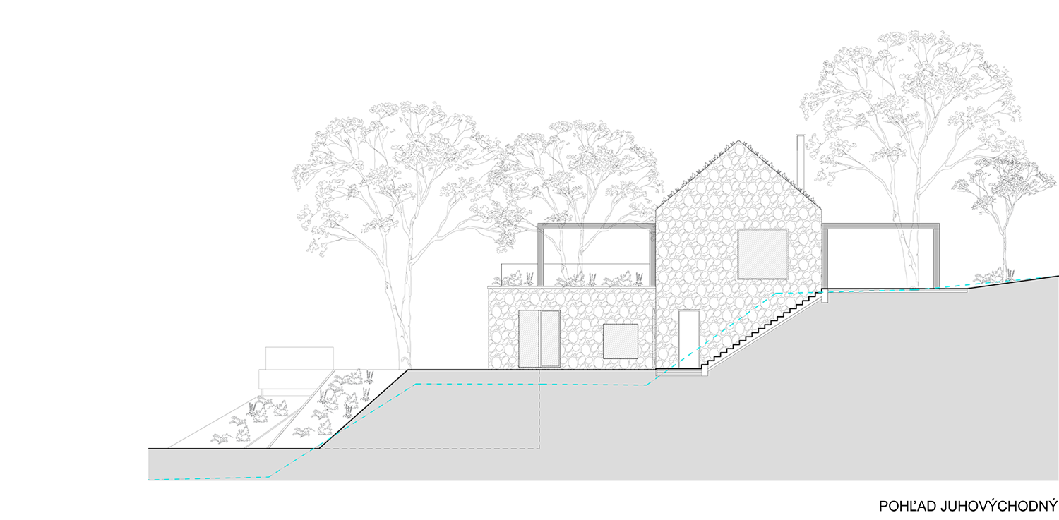 Architekti.sk | Dom pri vinici, dizajn, projekty domov 2025, rodinné domy projekty