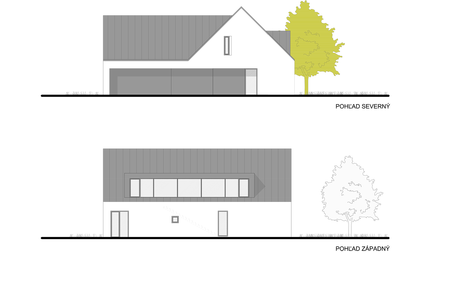Architekti.sk | Vidiecky dom v meste, rodinny dom, najlepší designarchitektonická štúdia, stavby