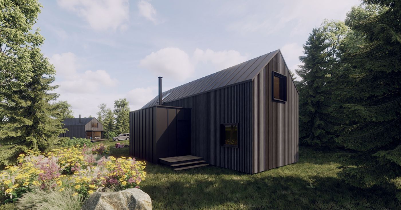 Architekti.sk | Modulárne chaty II., služby architekta, rodinny dom, najlepší designarchitektonická štúdia