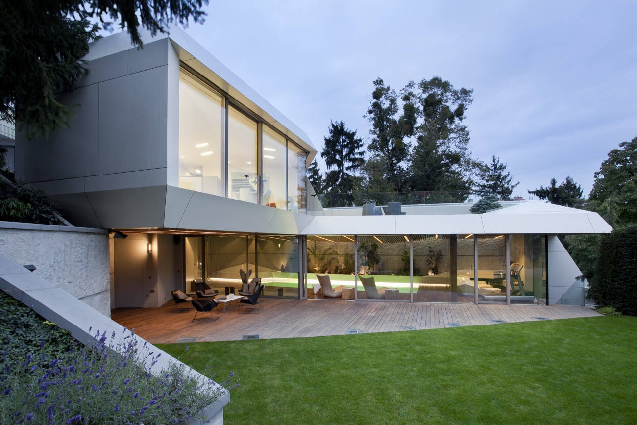 Architekti.sk | Domáce Spa, architektúra domu, amfiteaterarchitekti Bratislava, stavby