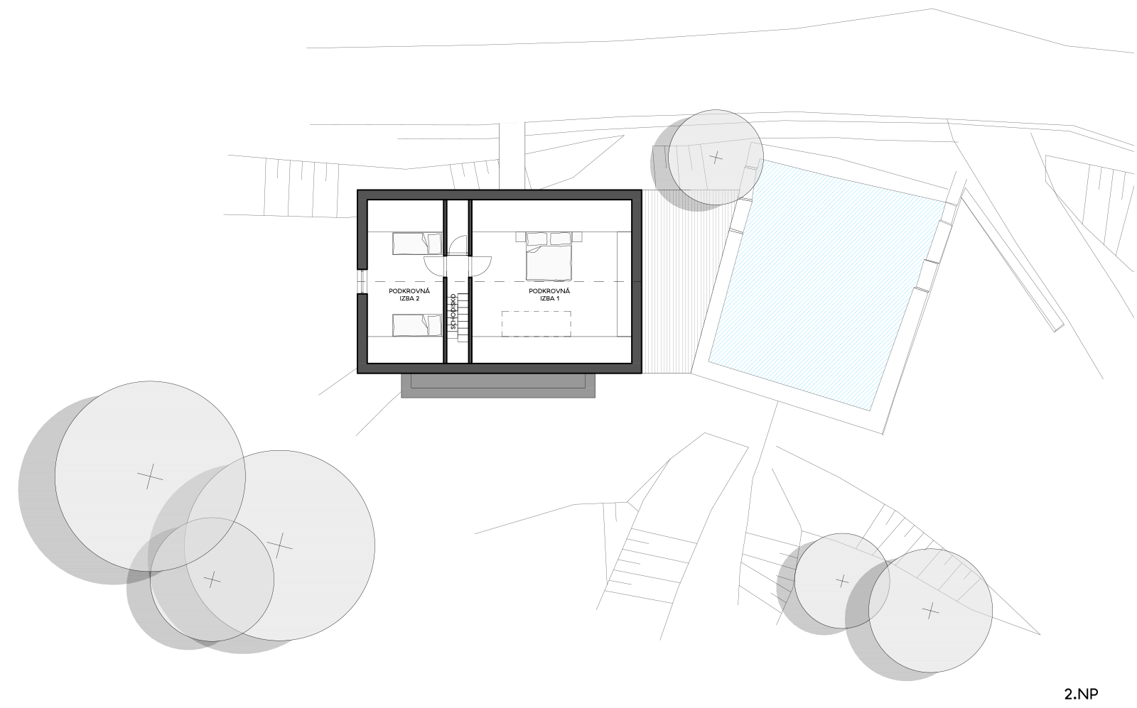 Architekti.sk | Dom v arboréte, rodinné domy projekty, stavby, domy od architektov