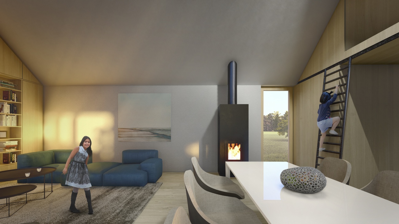 Architekti.sk | Rekreačný dom Prašice, moderné projekty domov, architekti, navrhy