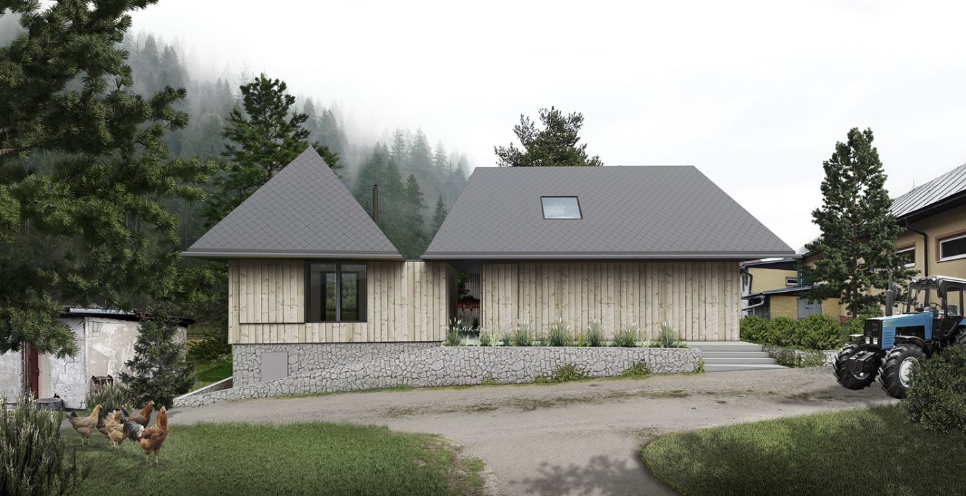 Architekti.sk | Chaty v Čiernom Balogu I., rodinné domy projekty, projekty domov 2025, domy od architektov