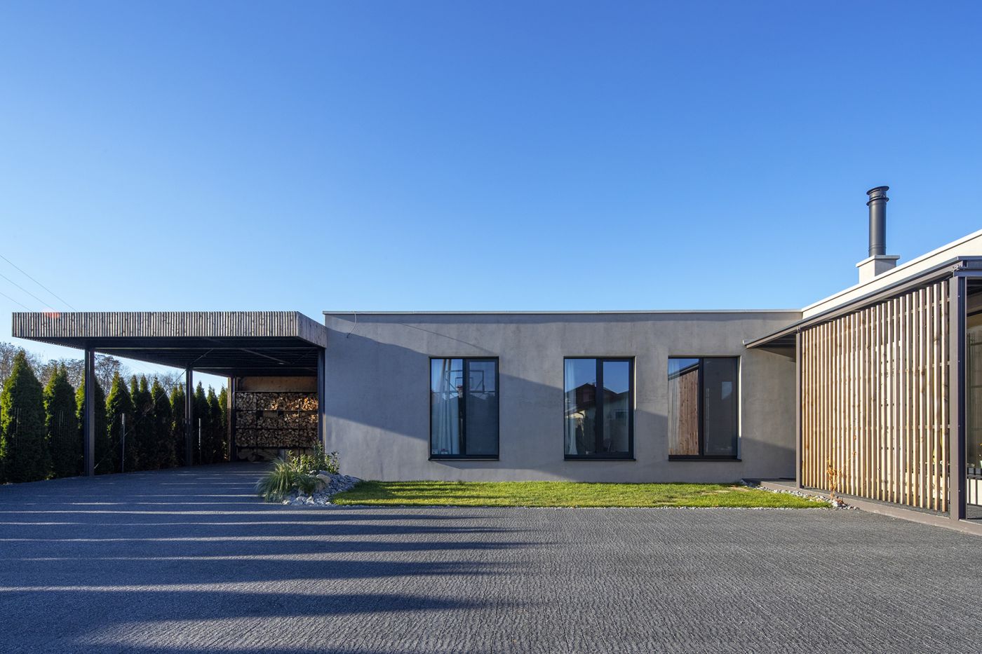 Architekti.sk | Dvojdom pod Tatrami, najlepší designarchitektonická štúdia, projekty domov 2025, projekty domov s garážou