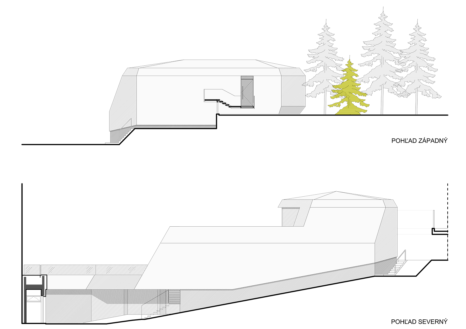 Architekti.sk | Domáce Spa, architektúra domu, projekty domov s garážou, rodinné domy projekty