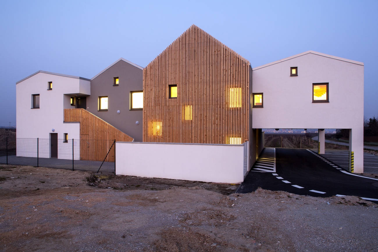 Architekti.sk | Škôlka nad vinicou, dizajn, architektúra domu, rodinny dom