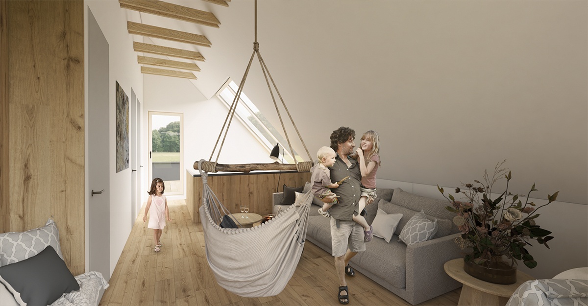 Architekti.sk | Chata pri Liptovskej Mare, najlepší designarchitektonická štúdia, park, interiér