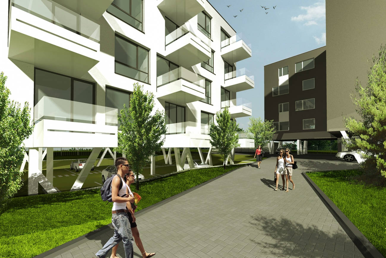 Architekti.sk | Bytové domy Avana, projekty domov 2025, urbanizmus, park